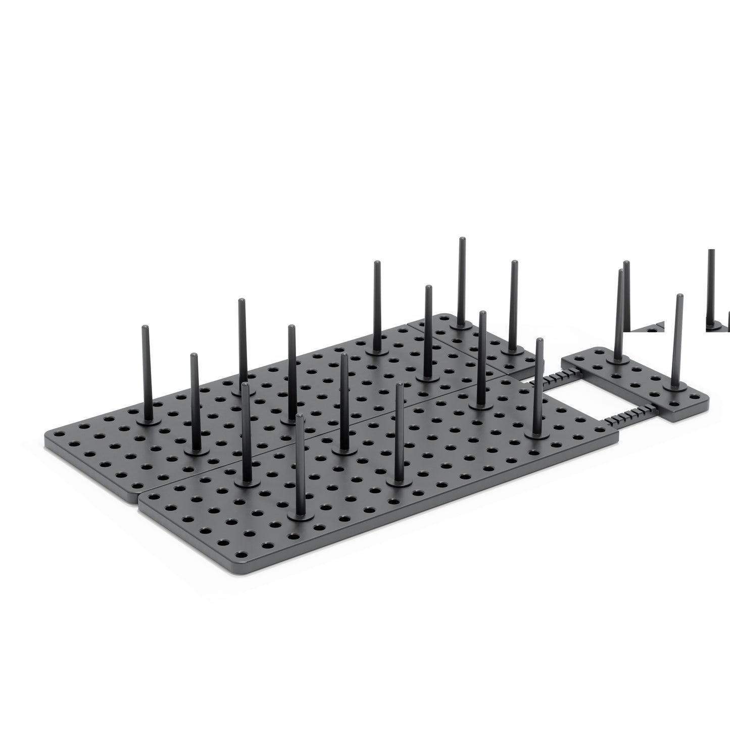 Umbra Set Of 2 Peggy Charcoal Drawer Organisers