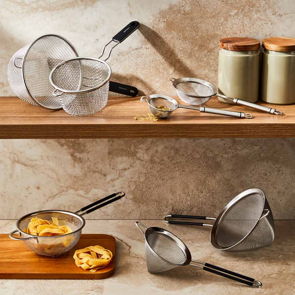 Soffritto A Series Stainless Steel Large Strainer