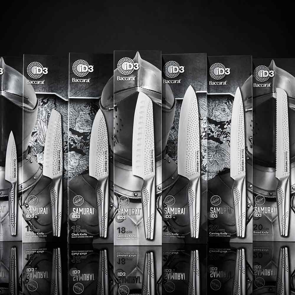 Baccarat iD3 SAMURAI Paring Knife 9cm