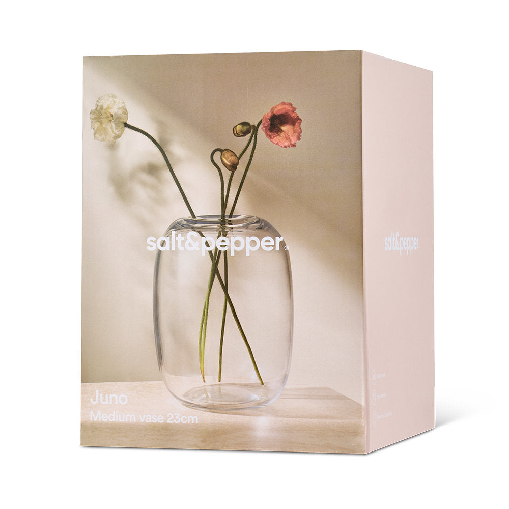 Salt & Pepper Juno Medium Vase 23cm