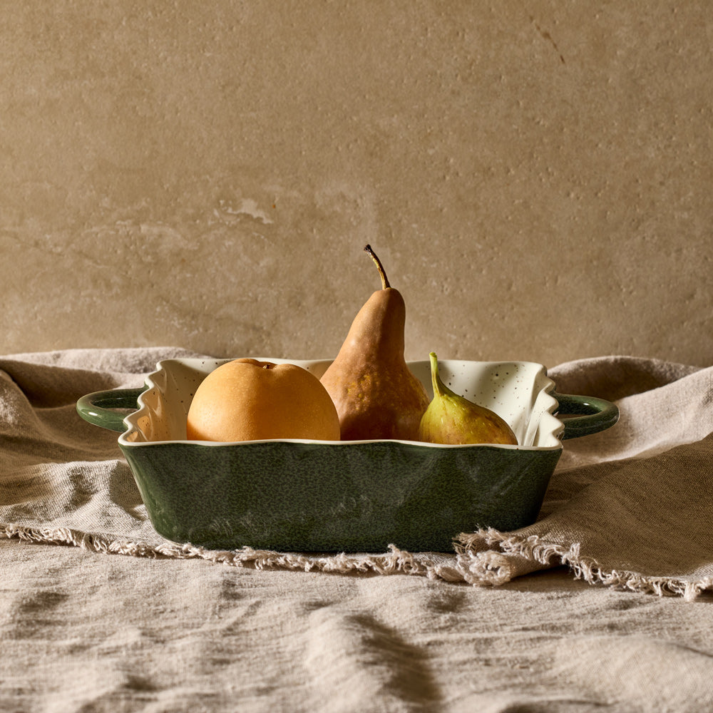 Alex Liddy Rustica Square Baker 2L Emerald