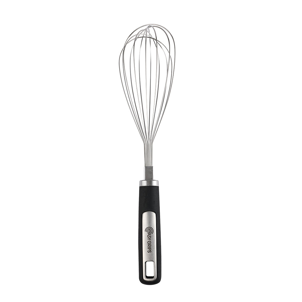 Easy Grips Stainless Steel Whisk Black