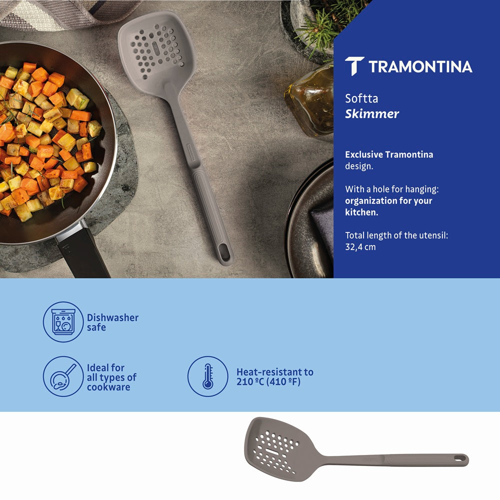 Tramontina Soffta Skimmer Grey