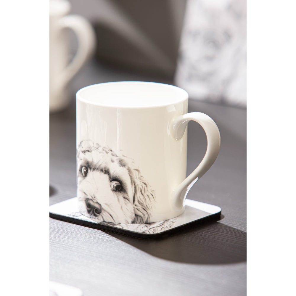 Ashdene Peeking Pups Oodle Mug