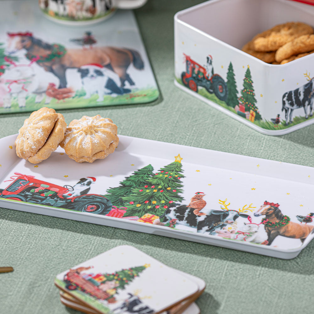 Ashdene Christmas At The Farm Sandwich Tray