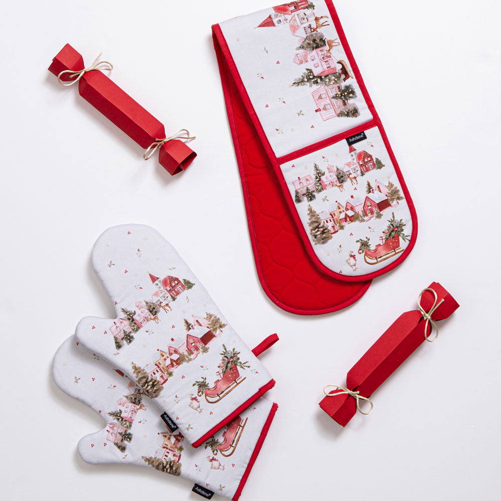 Ashdene Hollybrook Double Oven Mitt