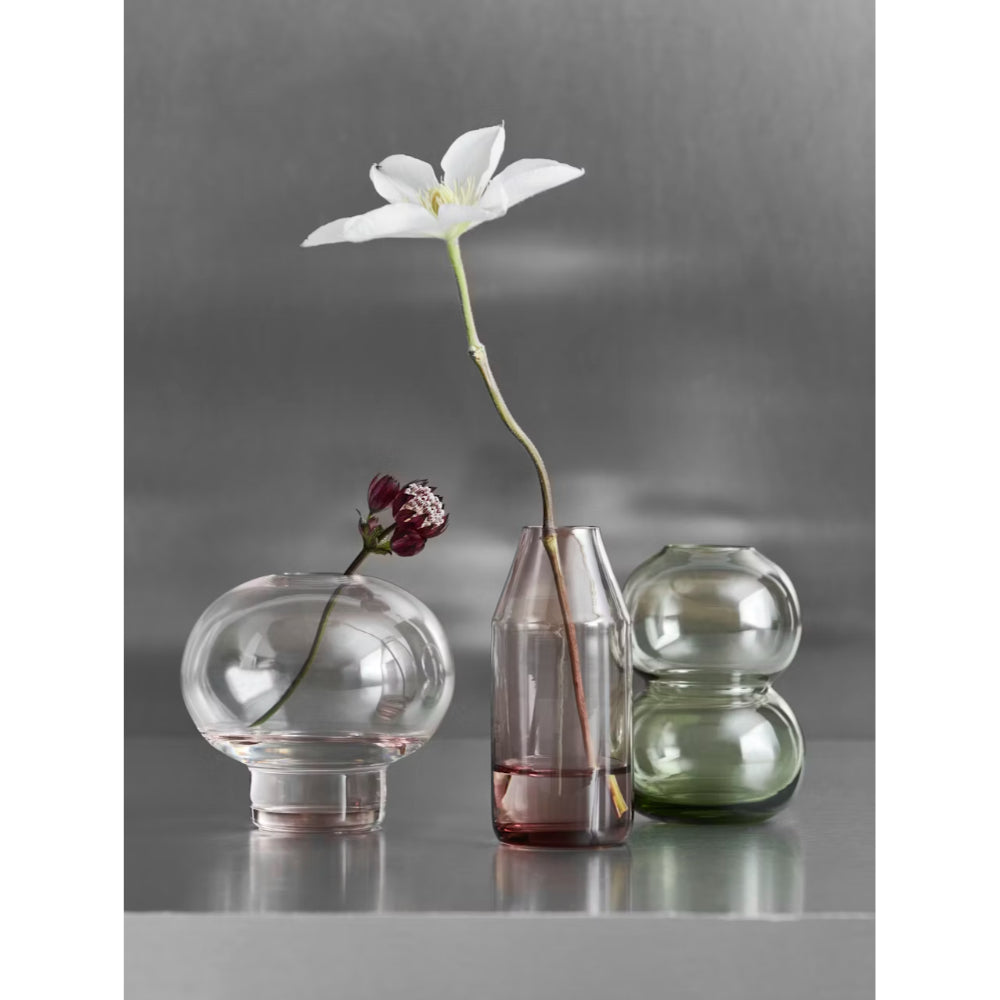 Orrefors Midsummer Wood Cranesbill Mini Vase 10cm