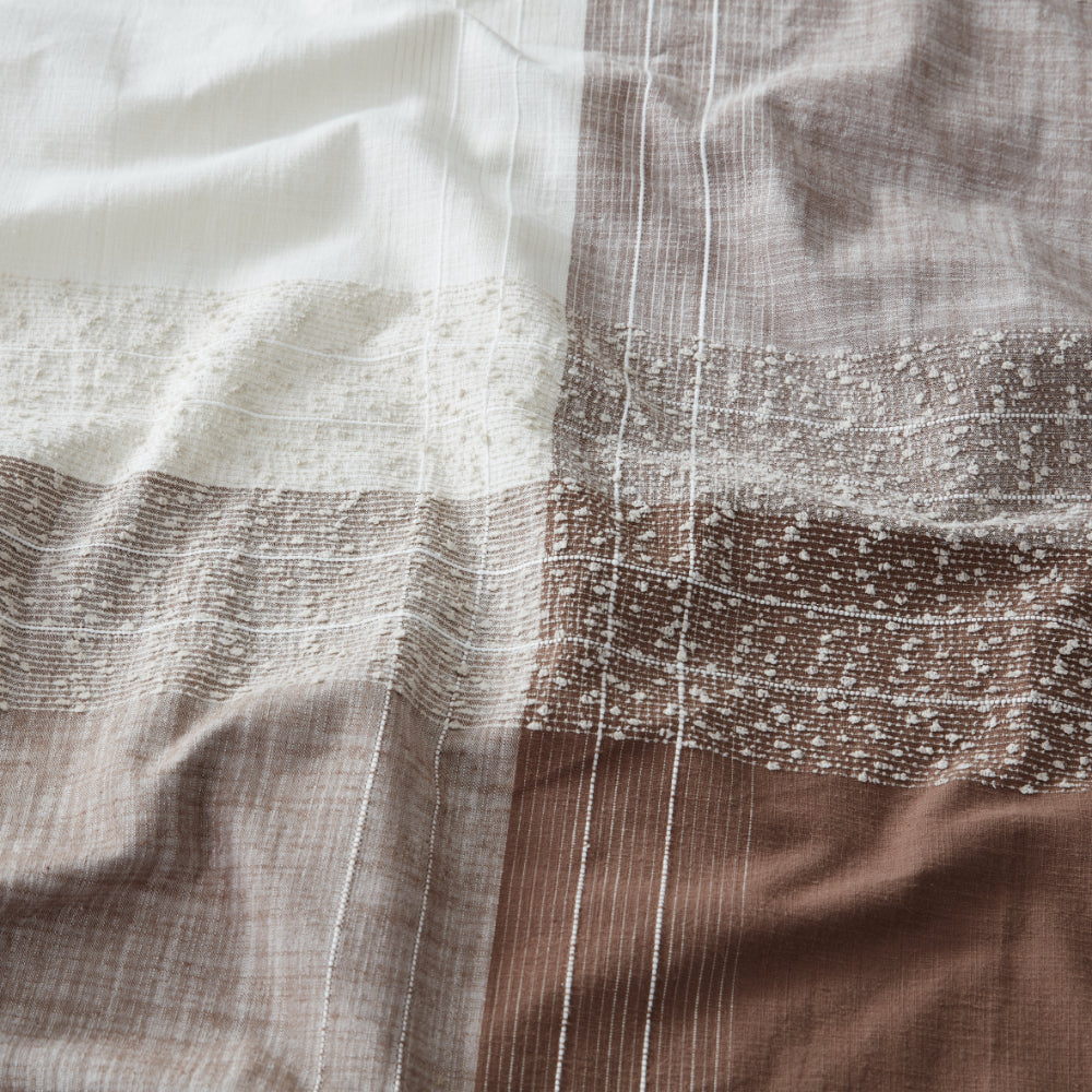 Platinum Collection Heritage Quilt Cover Set Coffee
