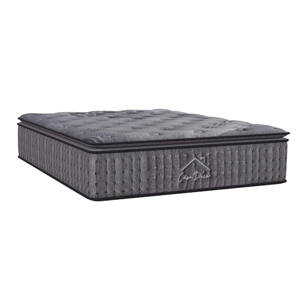 Casa Decor Pillowtop Bamboo Charcoal Pocket Spring Mattress
