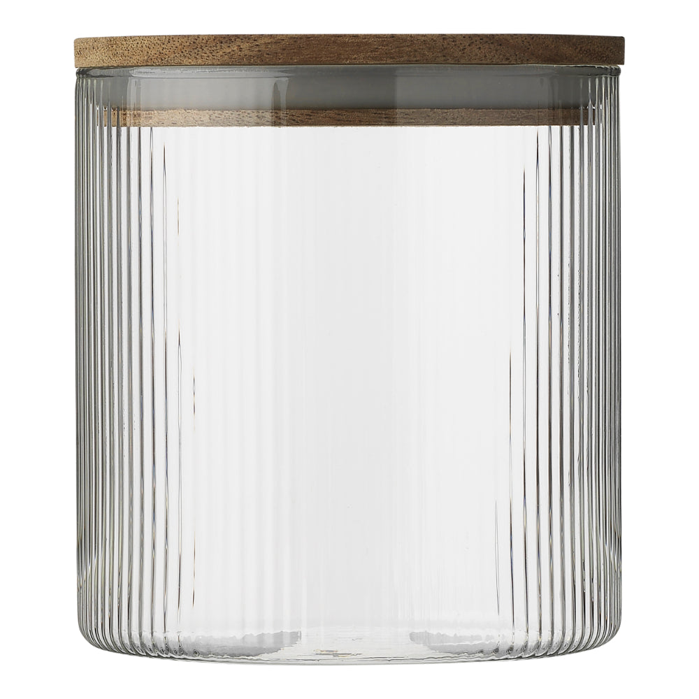 Ecology Infuse Set of 3 Canisters with Acacia Lid