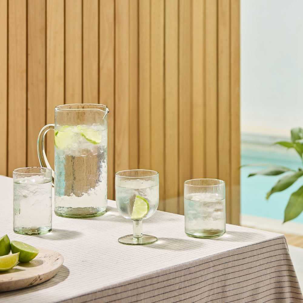 Ecology Equinox Set of 4 Hi Ball Tumblers Sea Mist 400ml