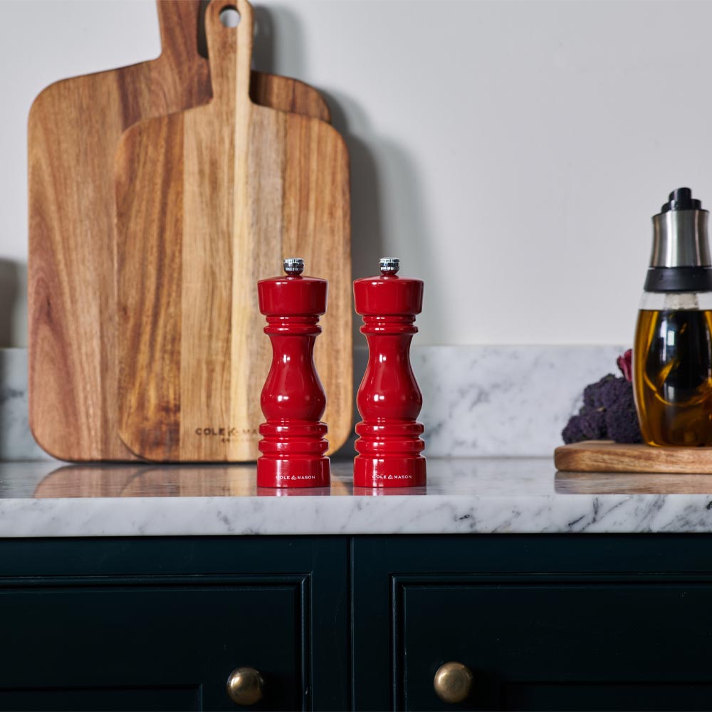 Cole & Mason London Salt & Pepper Mill Gift Set 130mm