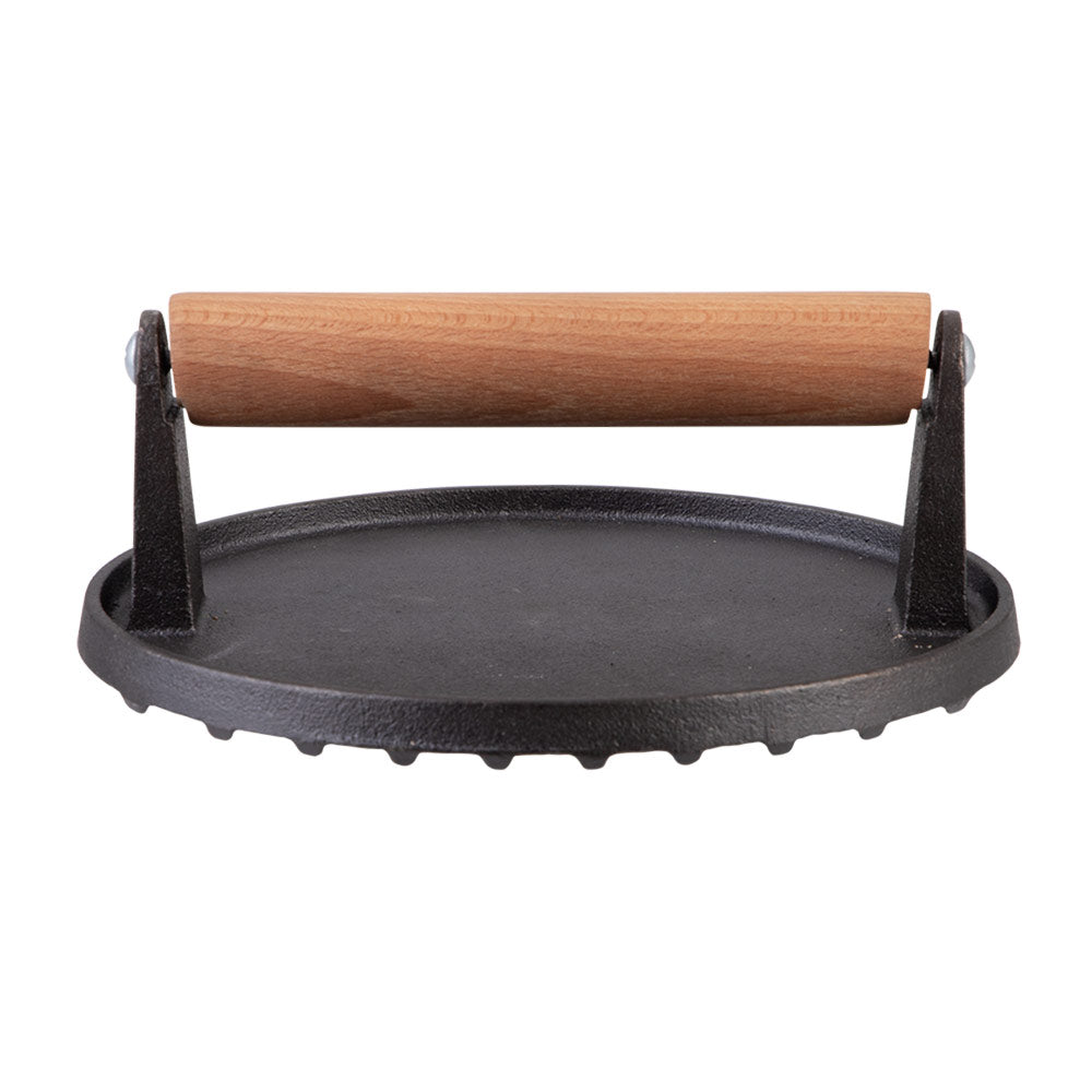 Urban Grill Cast Iron Grill Press 17.5cm