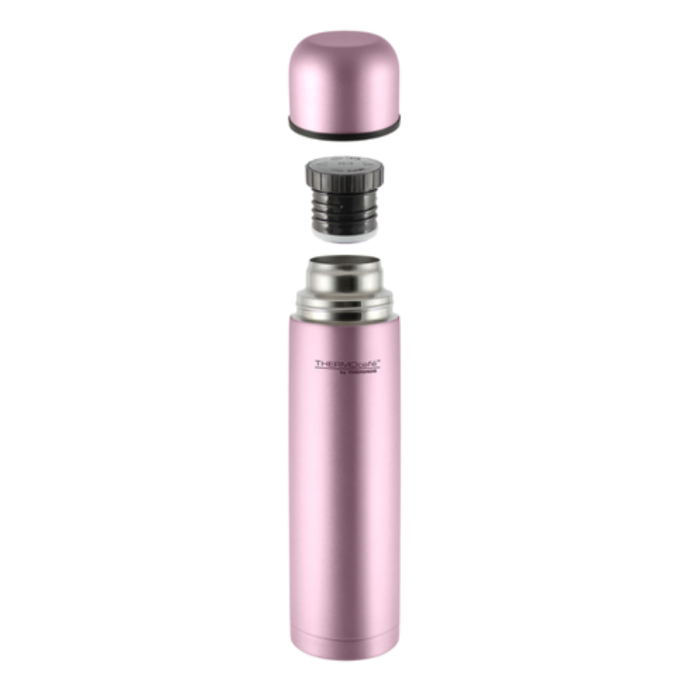 Thermos THERMOcafe Vacuum Insulated Slimline Flask Mauve 1L