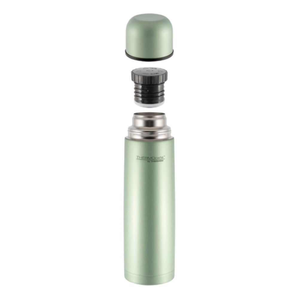 Thermos THERMOcafe Vacuum Insulated Slimline Flask Pistachio Cream 1L