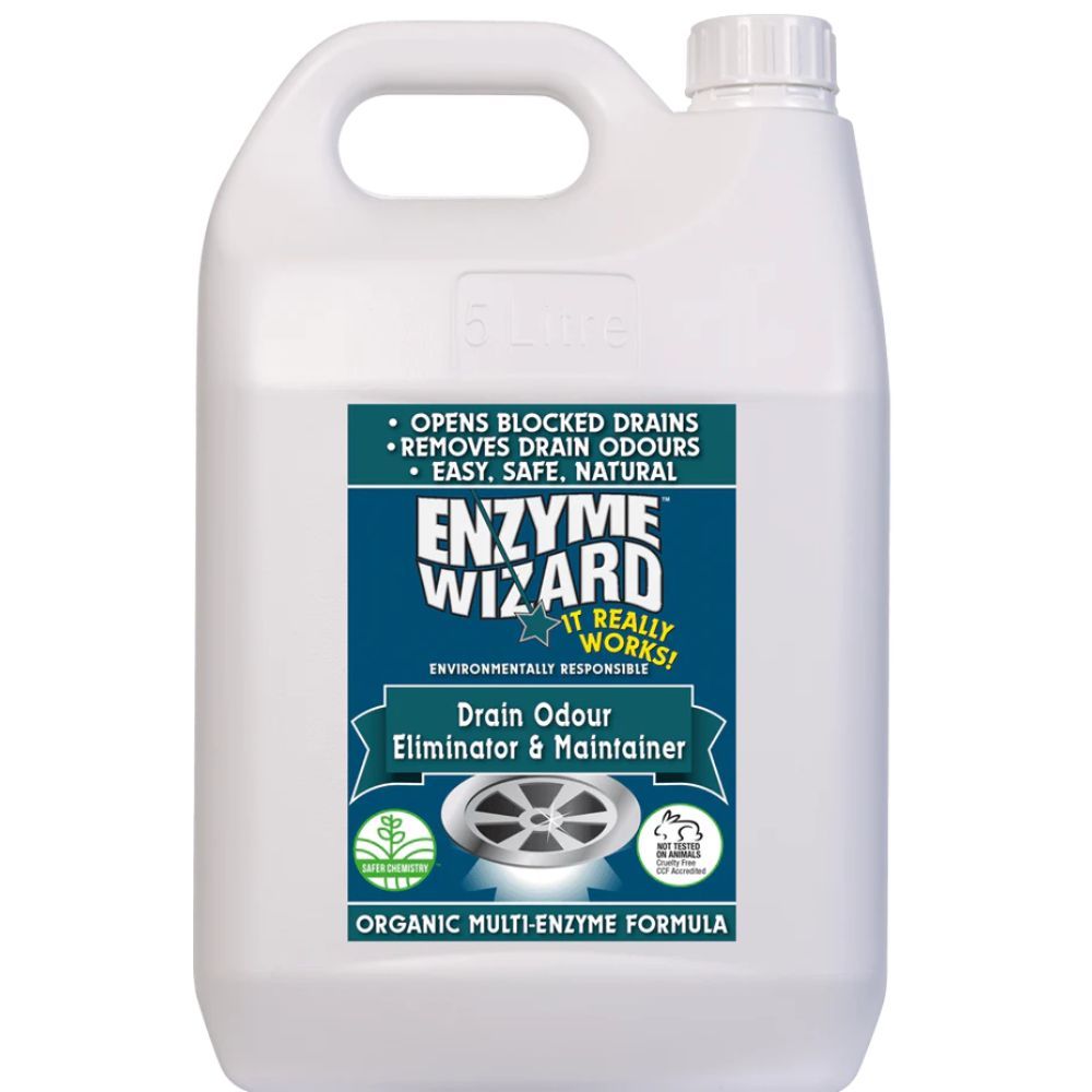 Enzyme Wizard Drain & Odour Eliminator 5L