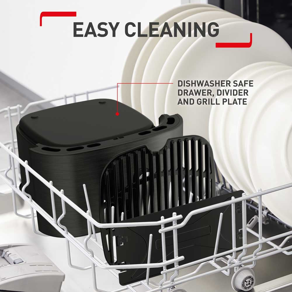 Tefal Easy Fry & Grill 2-in-1 XXL Flexcook Air Fryer Black