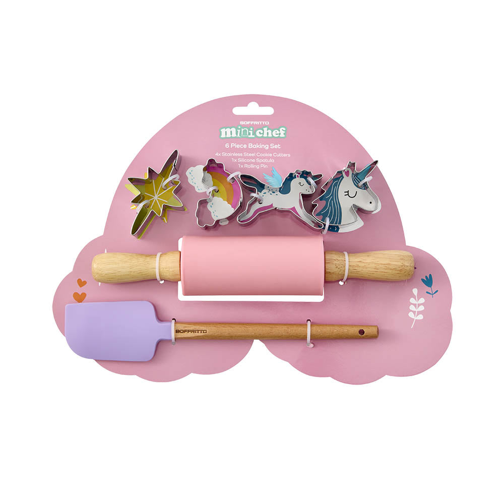 Soffritto Mini Chef 6 Piece Baking Set