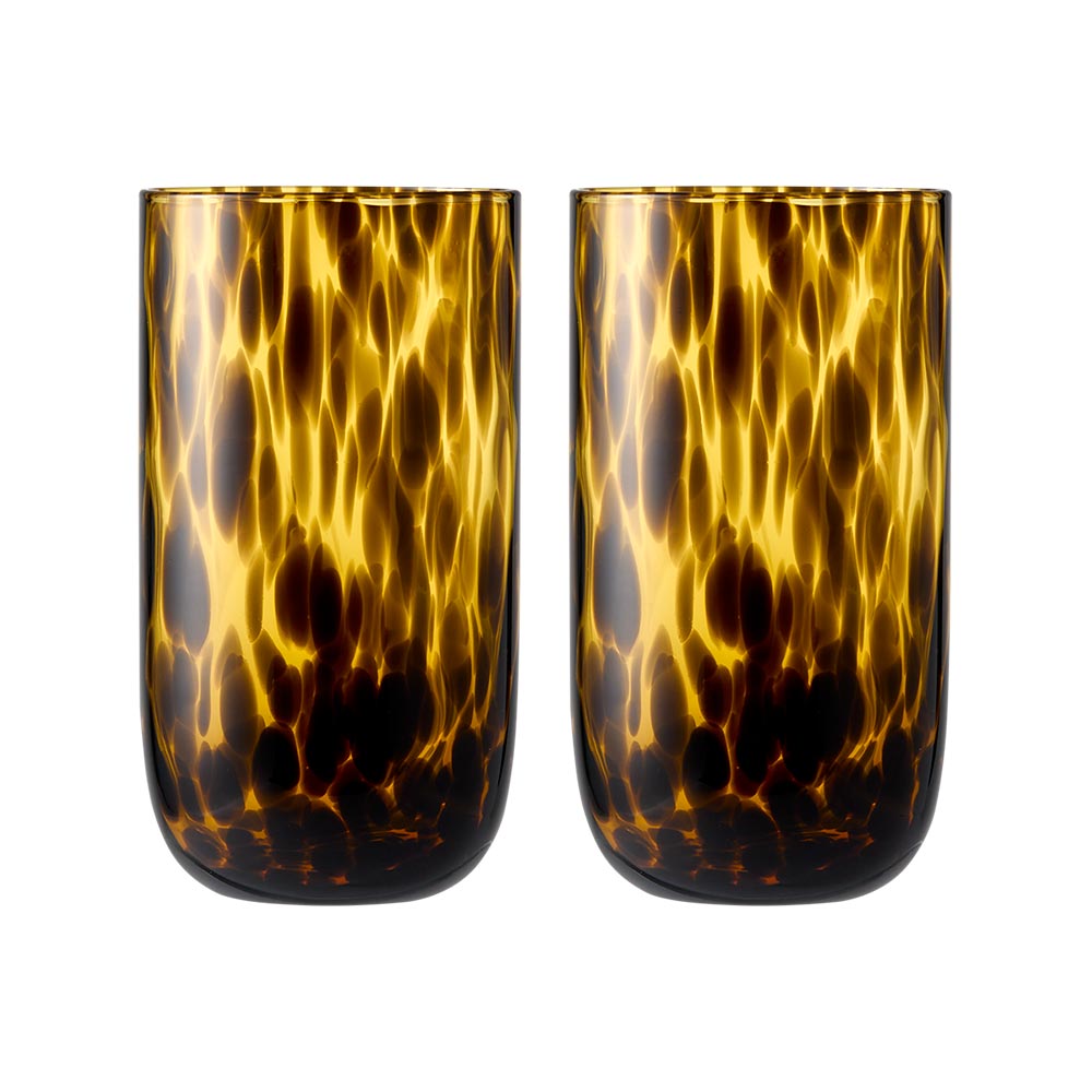 Cellar Premium Luxe Set of 2 Spot HiBall Glasses 480ml