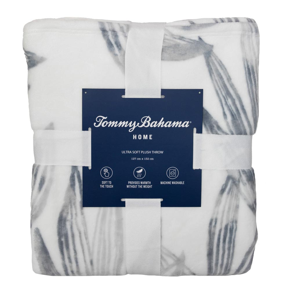 Tommy Bahama Kayo Throw Pelican Grey at House