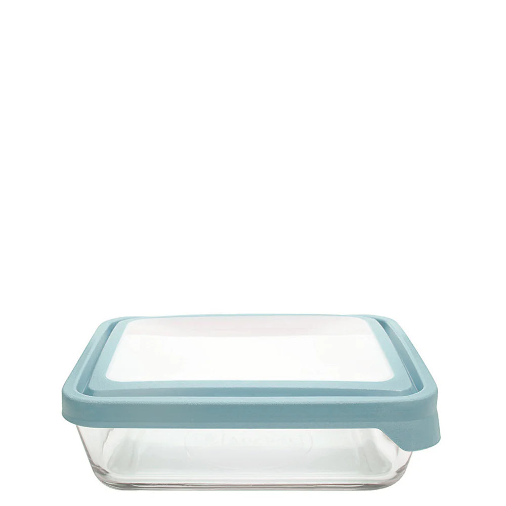 Anchor Hocking Trueseal Storage Container Rectangle 6 Cup Blue