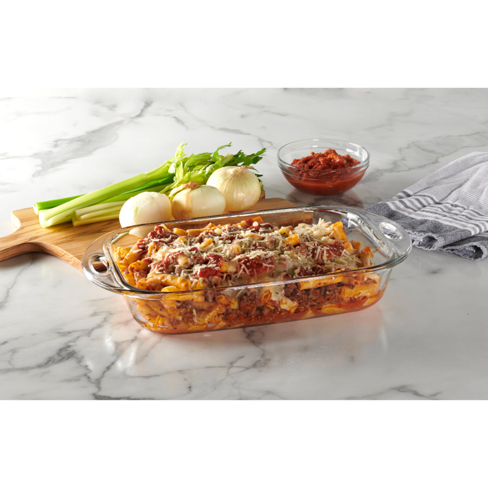 Anchor Hocking Premium 2 Piece Bundle Rectangle & Square