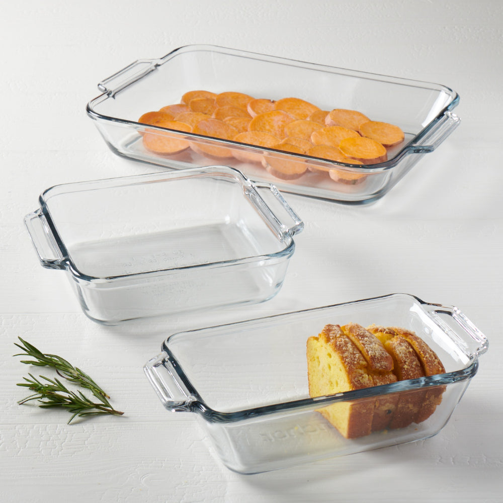 Anchor Hocking Oven Basics 3 Piece Bundle