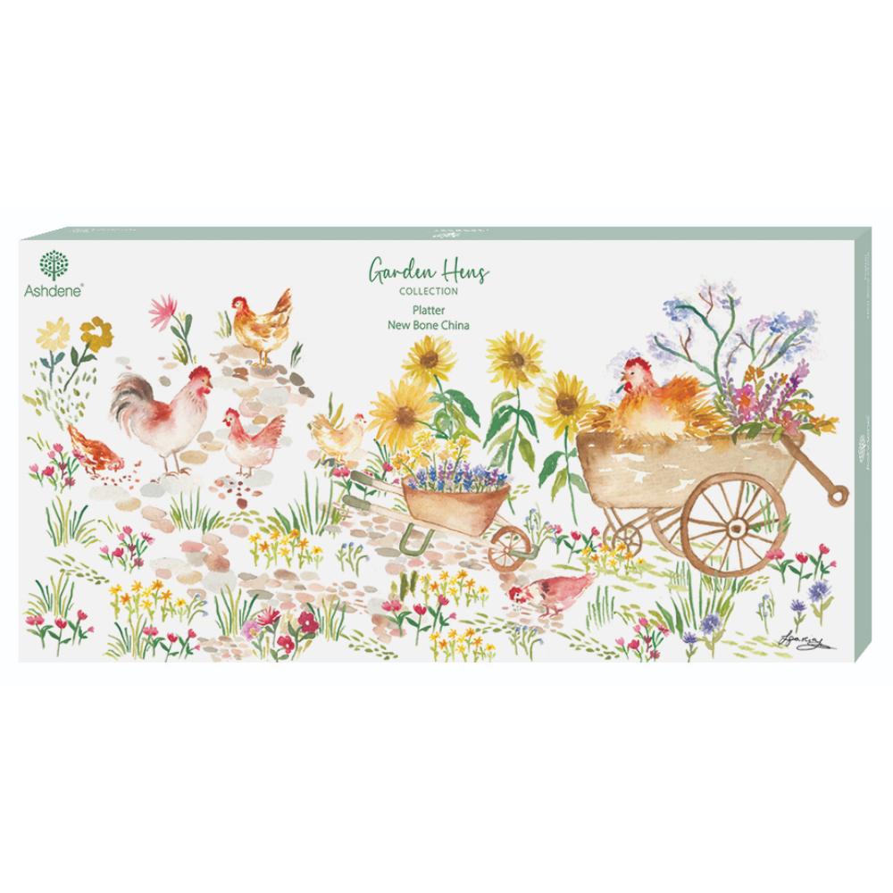 Ashdene Garden Hens Platter
