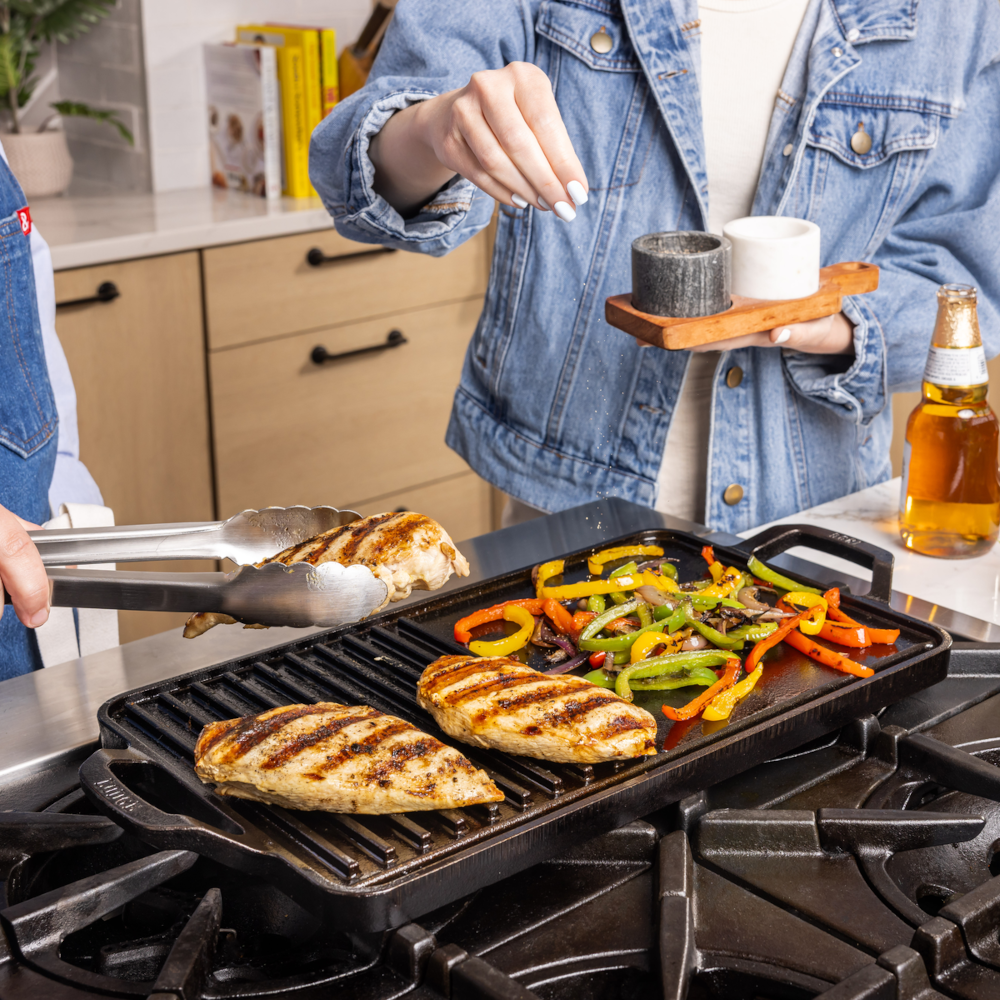 Lodge Chef Collection Cast Iron Single Sided Griddle Pan 19.5 Inch