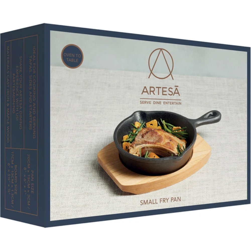 Artesa Cast Iron Mini Frying Pan 13.5cm