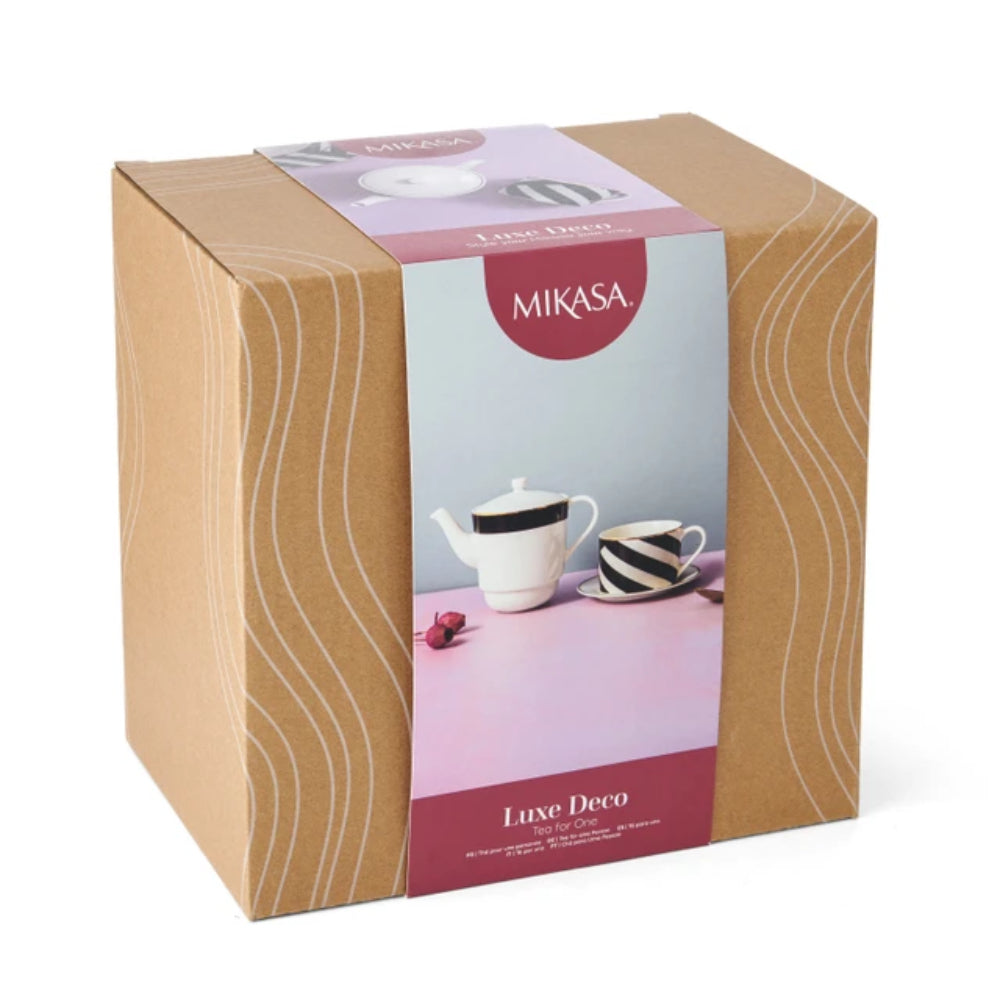 Mikasa Luxe Deco Fine China Tea for One