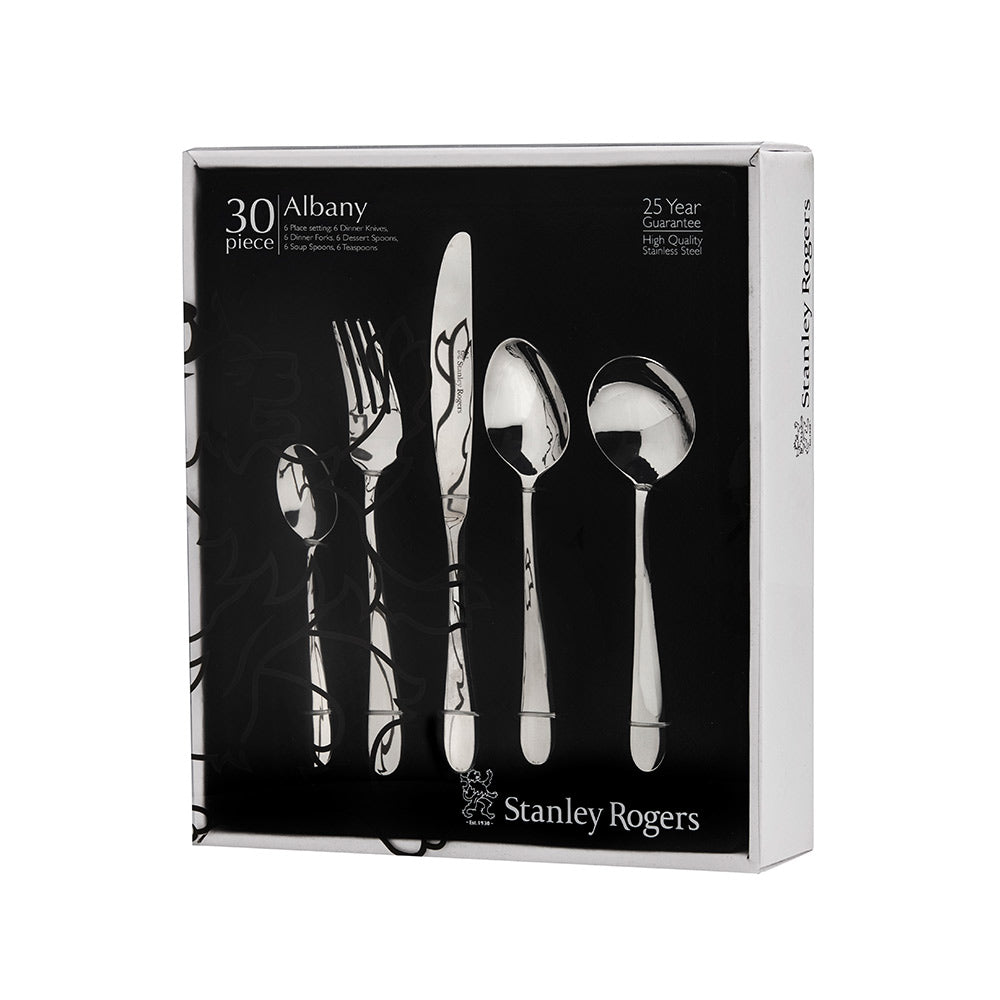 Stanley Rogers Albany 30 Piece Cutlery Set