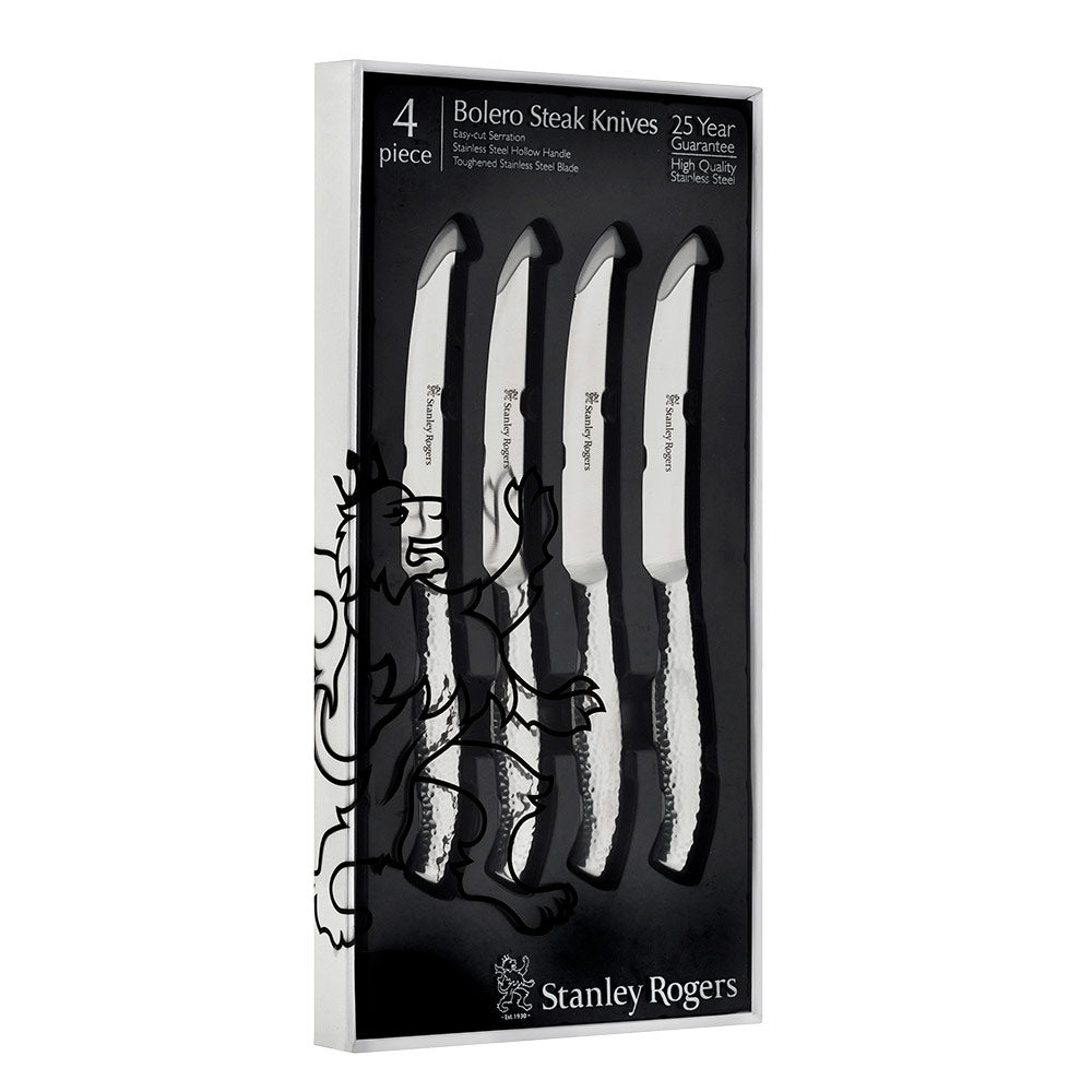 Stanley Rogers Bolero 4 Piece Steak Knife Set