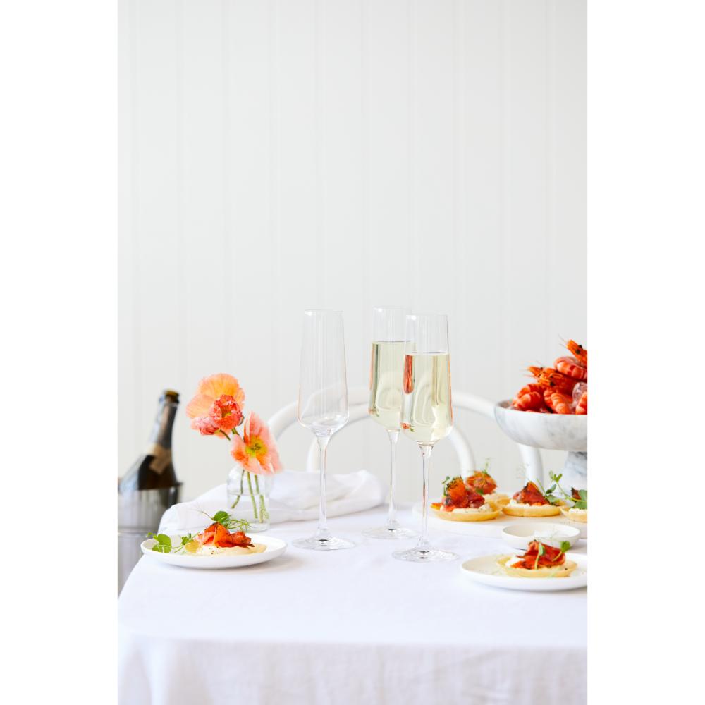 Stanley Rogers Barossa 6 Piece Champagne Flute Set