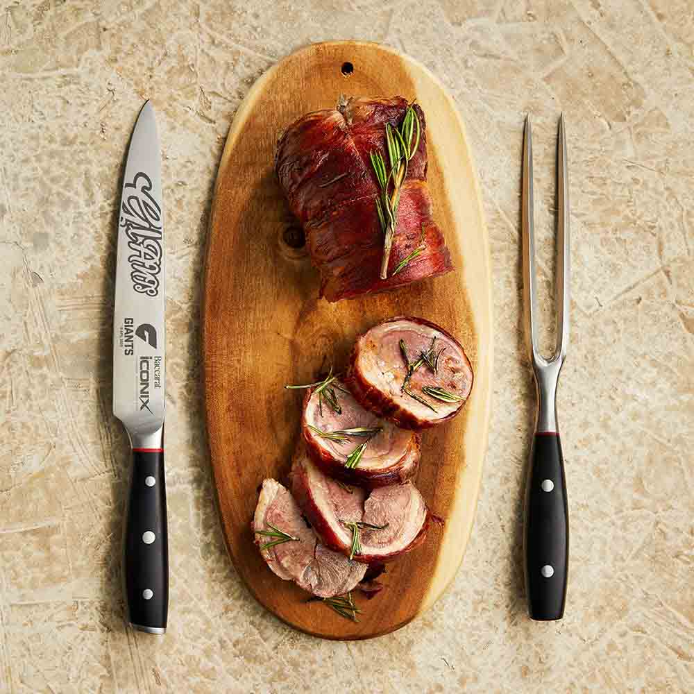 Baccarat iconiX Carving Knife Set AFL Greater Western Sydney Giants at House