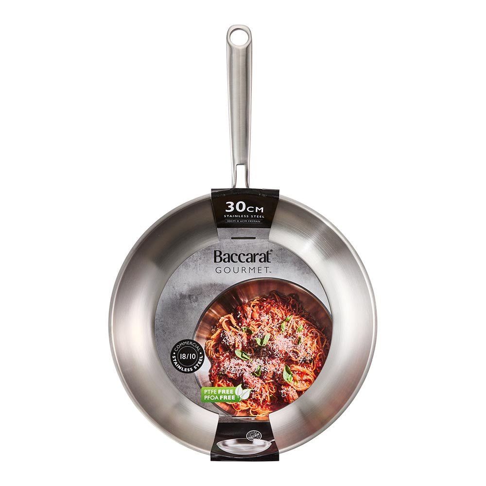 Baccarat Gourmet Stainless Steel Frypan 30cm