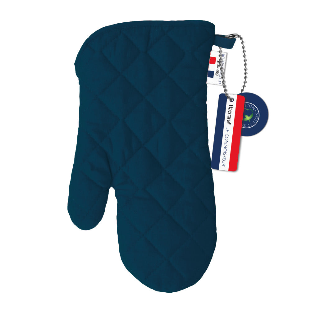 Baccarat Le Connoisseur Set of 2 Oven Gloves Lagoon Blue at House