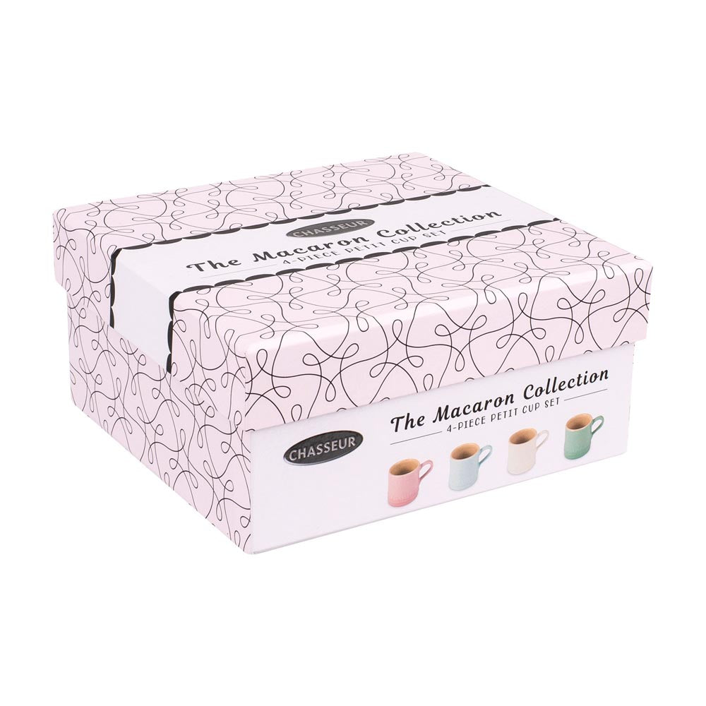 Chasseur Macaron Set of 4 Petit Cups - House