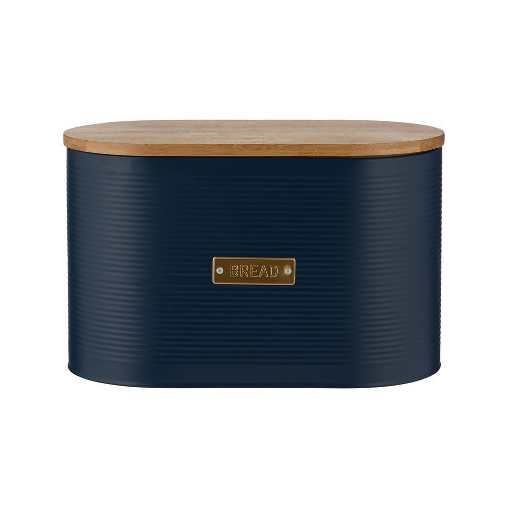 Typhoon Living Otto Bread Bin 10.5 Litre Navy