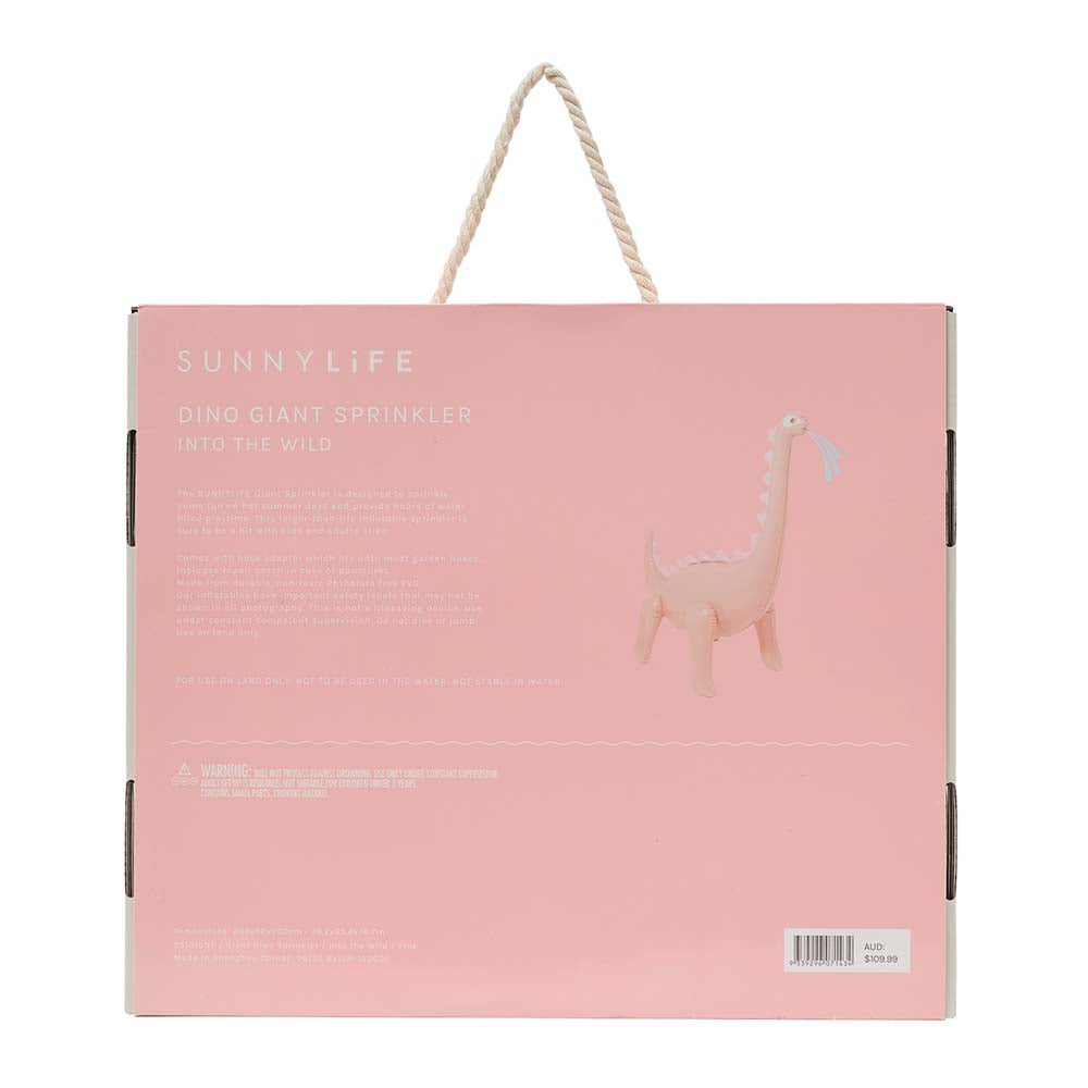 SUNNYLiFE Dino Giant Sprinkler Into the Wild