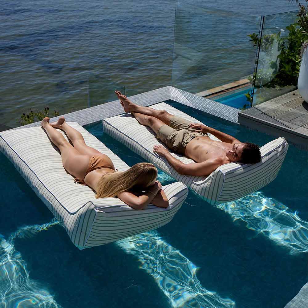 SUNNYLiFE Luxe Lie-On Lounger Float
