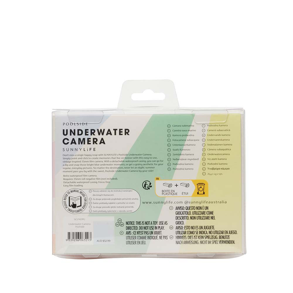 SUNNYLiFE Pool Side Underwater Camera Pastel Gelato