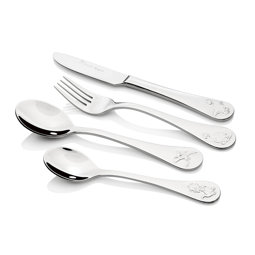 Stanley Rogers Stainless Steel 4 Piece Children's Cutlery Set