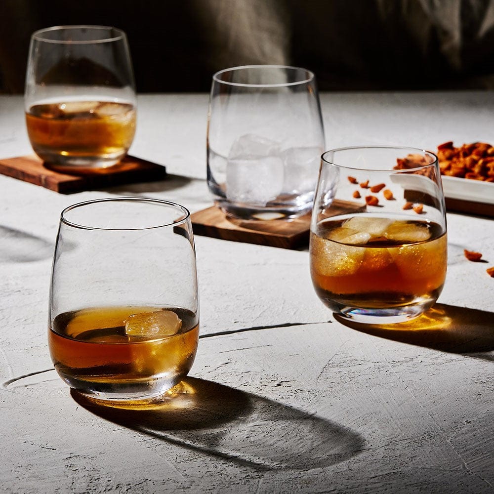 Alex Liddy Vina 4 Piece Double Old Fashioned Glass Set