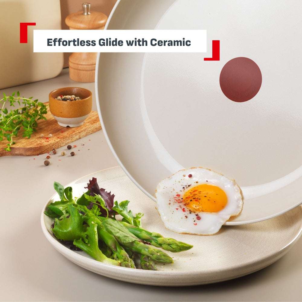 Tefal Recycle Induction Ceramic Non Stick Wok 28cm