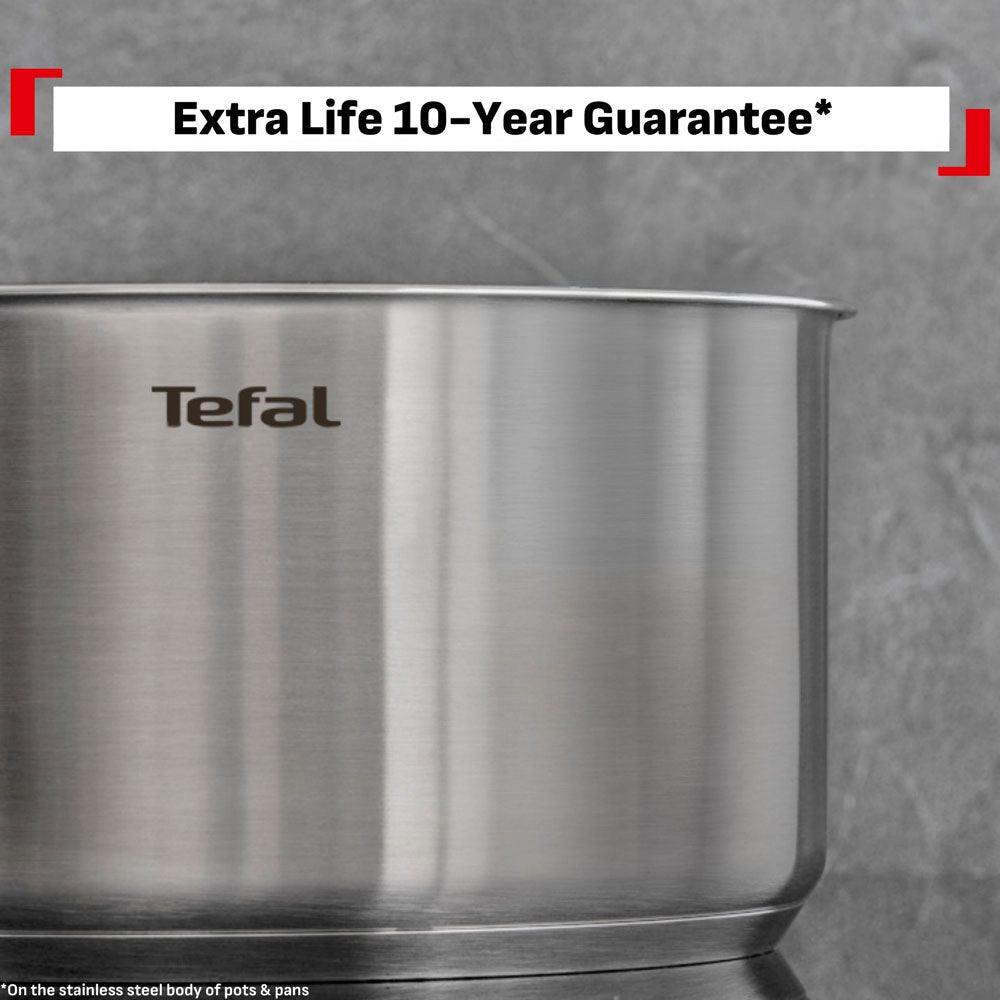 Tefal Ingenio Emotion+ Induction Uncoated Stainless Steel 4 Piece Induction Pot Set