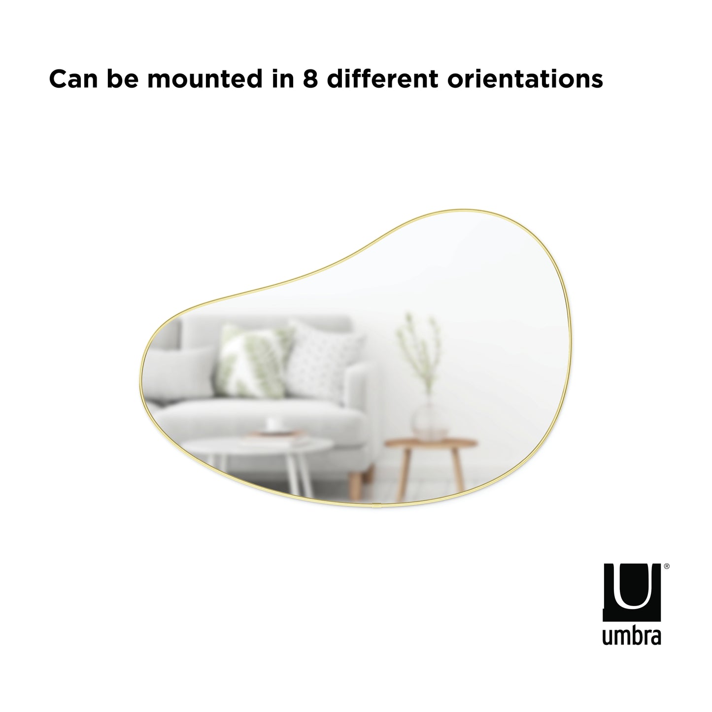 Umbra Hubba Pebble Mirror