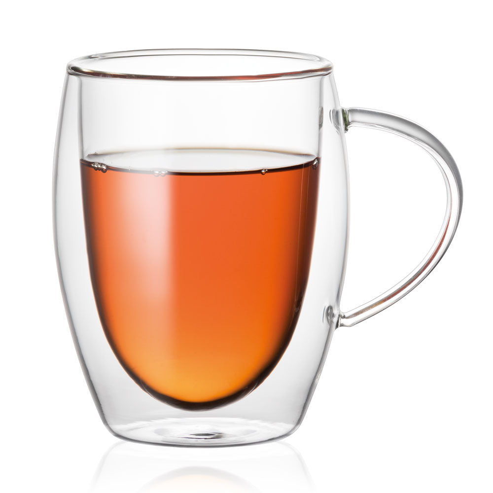 Baccarat Barista Cafe Double Wall Thermal Glass Mugs Set of 2 300ml