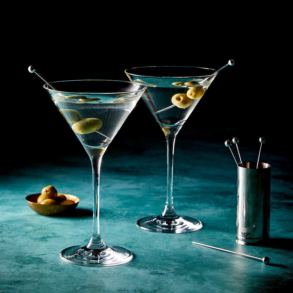 Cellar Premium 2 Piece Martini Glass Set