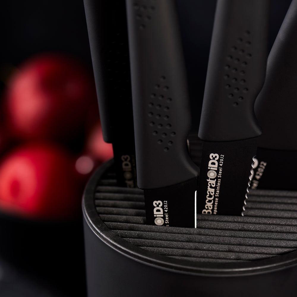 Baccarat iD3 CS Kuro Knife Block 6 Piece